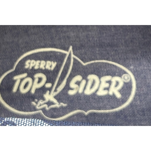 Sperry Topsider Canvas Slip-On Sneakers B14-61432 Women's Size 6 Men's Size 4.5 - Picture 7 of 8